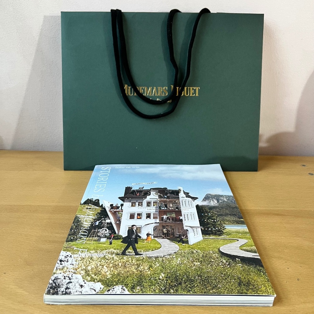 2025 STORIES BY AUDEMARS PIGUET 150 YEARS ISSUE 06 WATCH MAGAZINE W/SHOPPING BAG